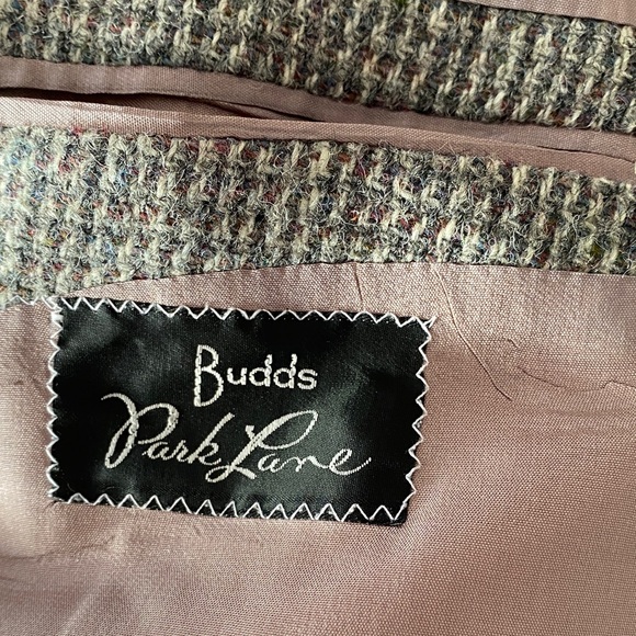 Vintage Harris Tweed Wool Blazer Men’s suit jacket Grandpacore old money - Picture 11 of 16